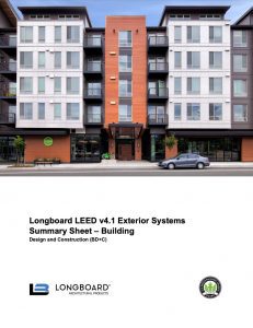 LEED 4.1 EXTERIOR SYSTEMS