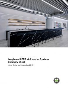 LEED 4.1 INTERIOR SYSTEMS